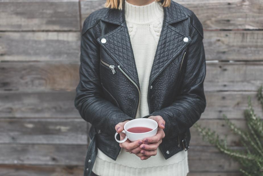 Classic Leather Jacket - Happy July