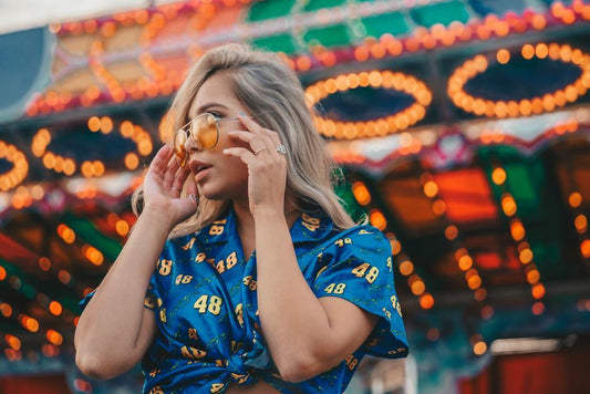 Silk Summer Top - Happy July